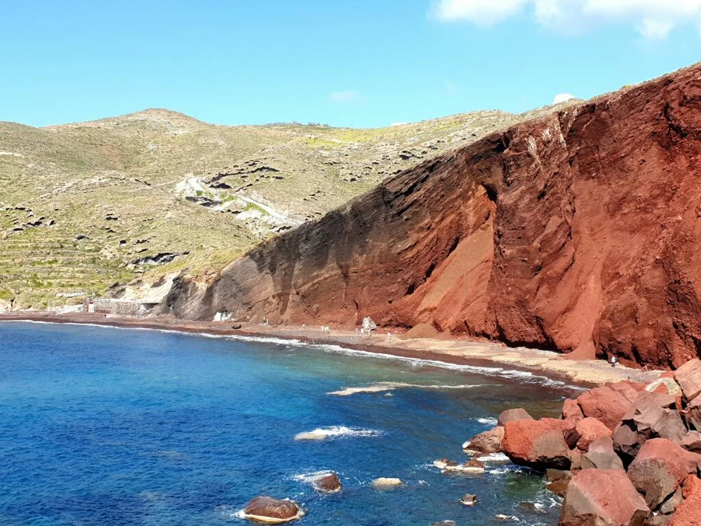 Red beach