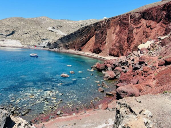 Red Beach santorini